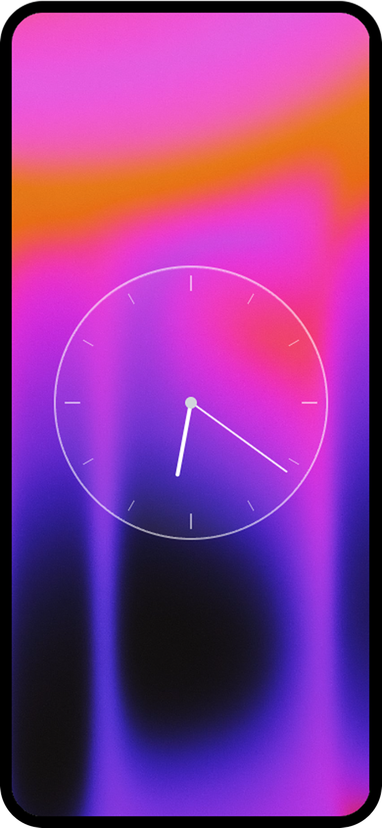Clocks interface screen 4